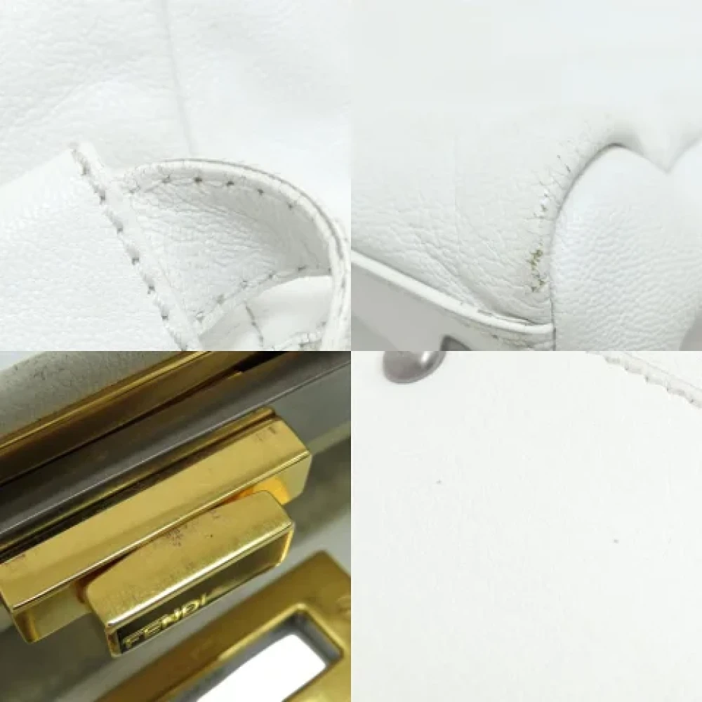 Fendi Vintage Pre-owned Fabric fendi-bags White Dames