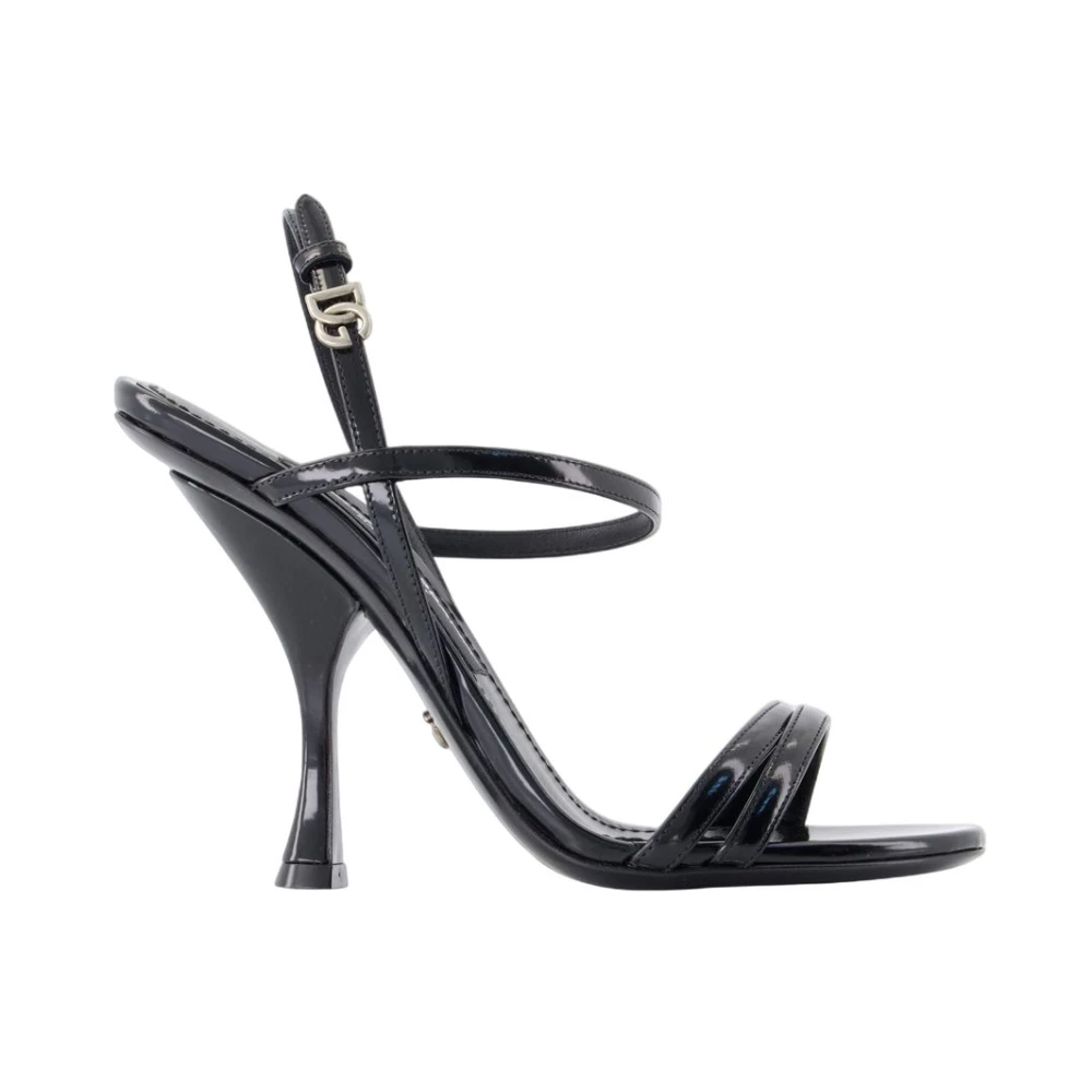 Dolce & Gabbana Women's Black High Heel Sandals