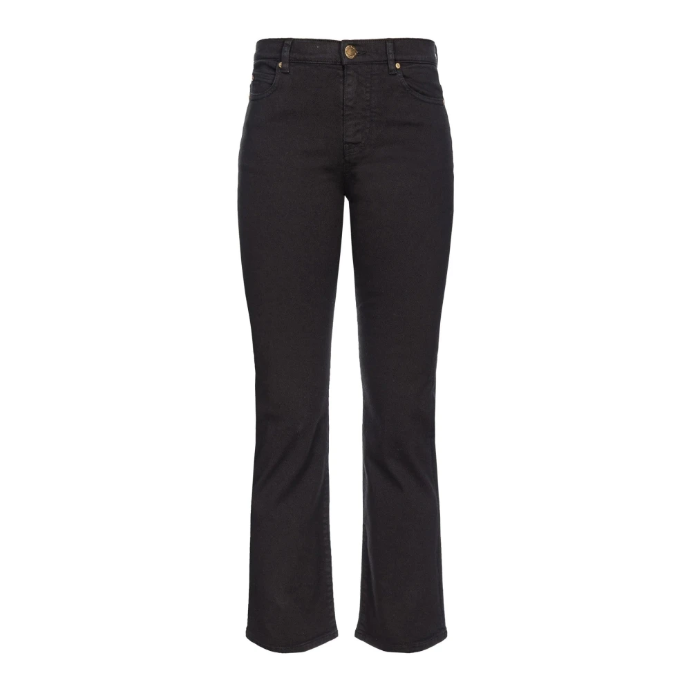 Pinko Women's Black Jeans, Female,, Boot-Cut Jeans For Women W26
