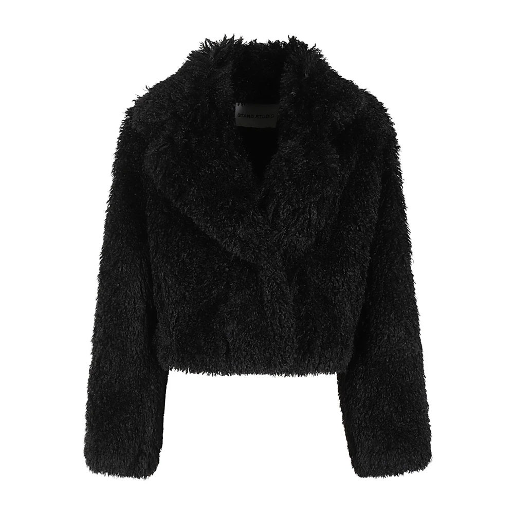 Stand Studio Stijlvolle Samara Jacket voor vrouwen Black Dames