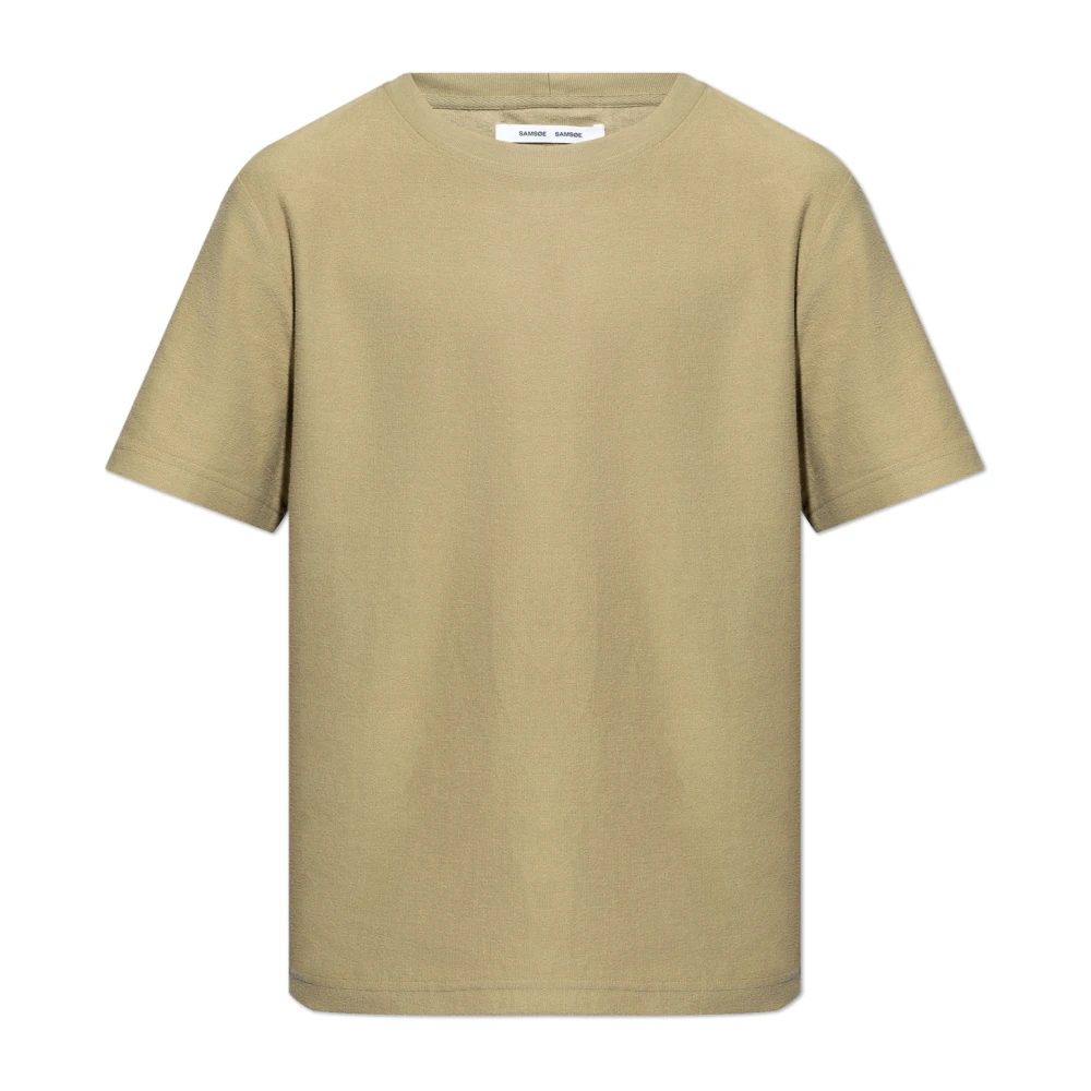 Samsøe T-shirt 'Odin' Green Heren