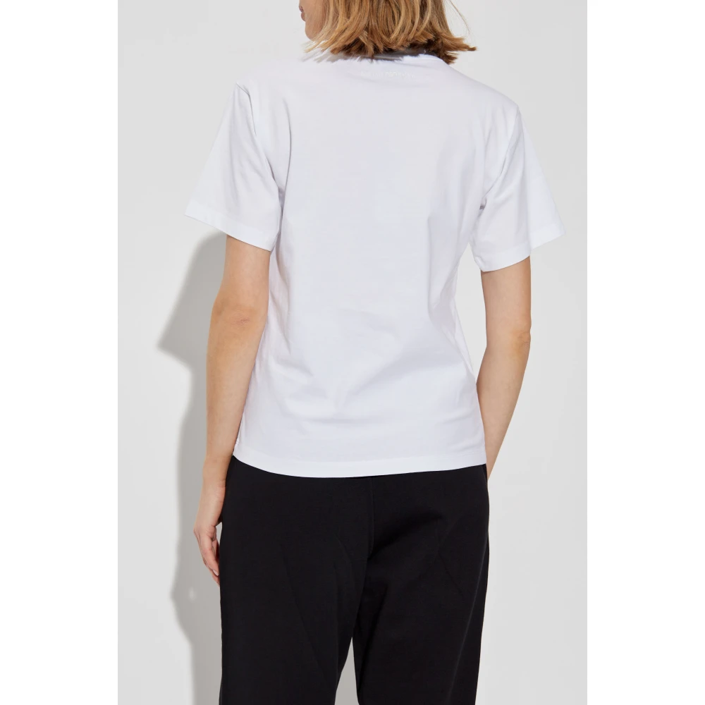 Emporio Armani T-shirt met logo White Dames