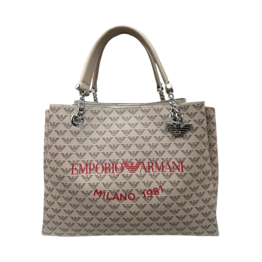 Emporio Armani , Damen, Taschen, Beige, One Size 