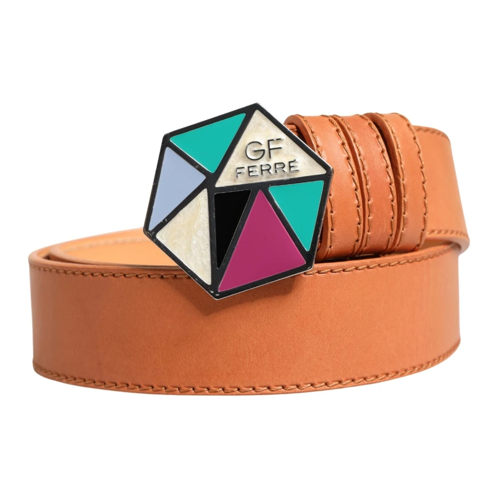 Gianfranco Ferré Women's Orange Waist Belt