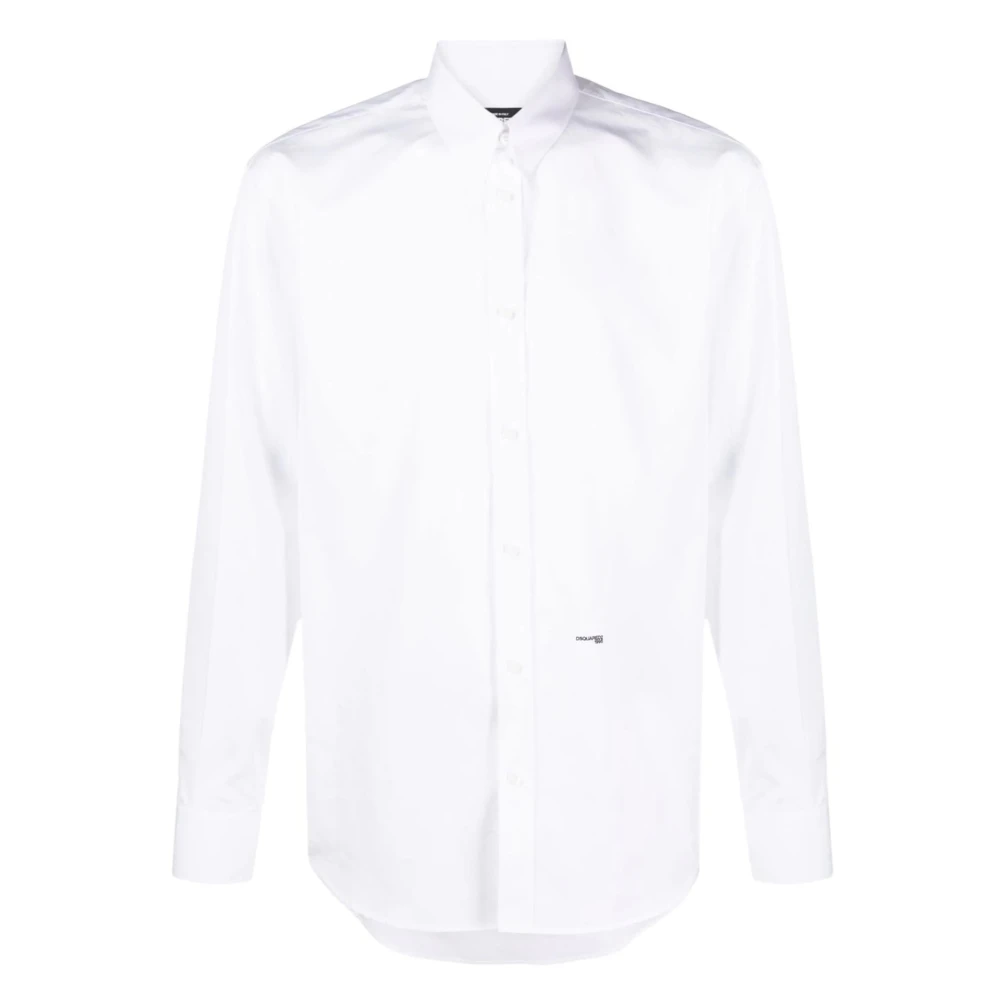 Dsquared2 Witte Shirt 100 White Heren