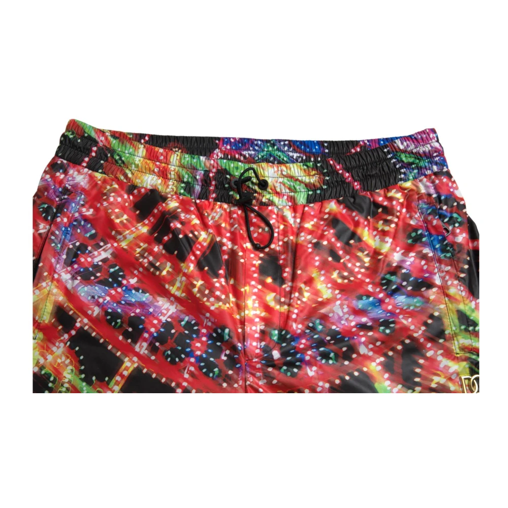 Dolce & Gabbana Long Shorts Multicolor Heren