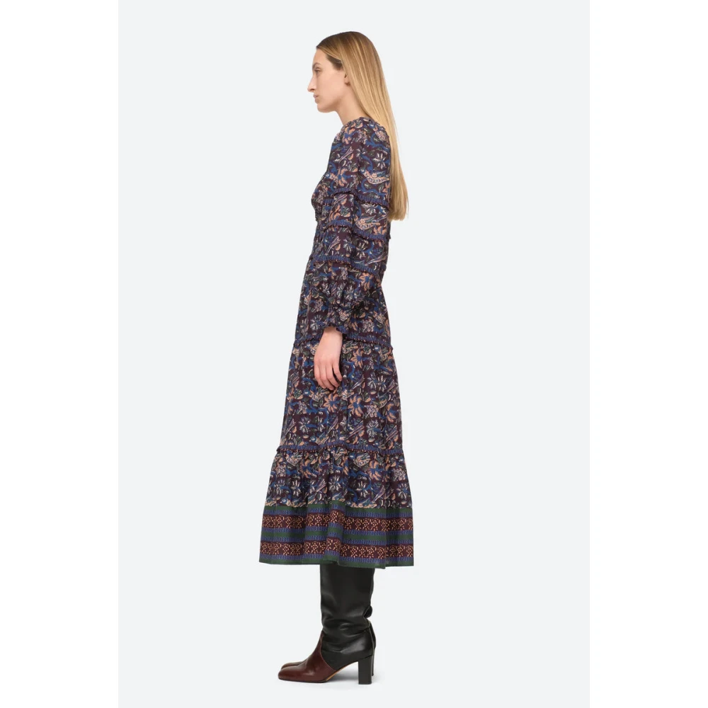 Sea NY Midi Dresses Blue Dames