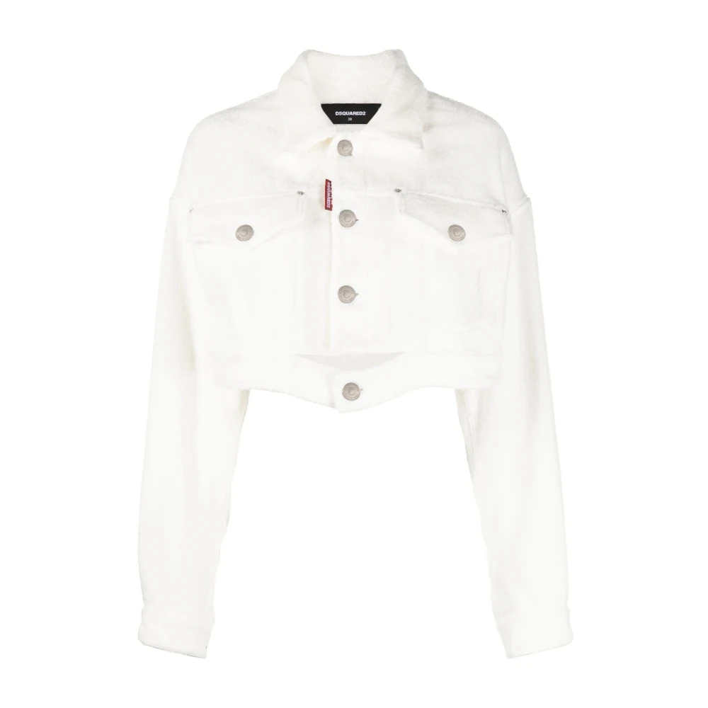 Jackets > Denim Jackets - - Dsquared2 - Modalova