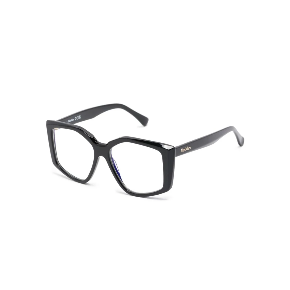 Max Mara Black Glasses, Female, 53 Mm, Optical Frame