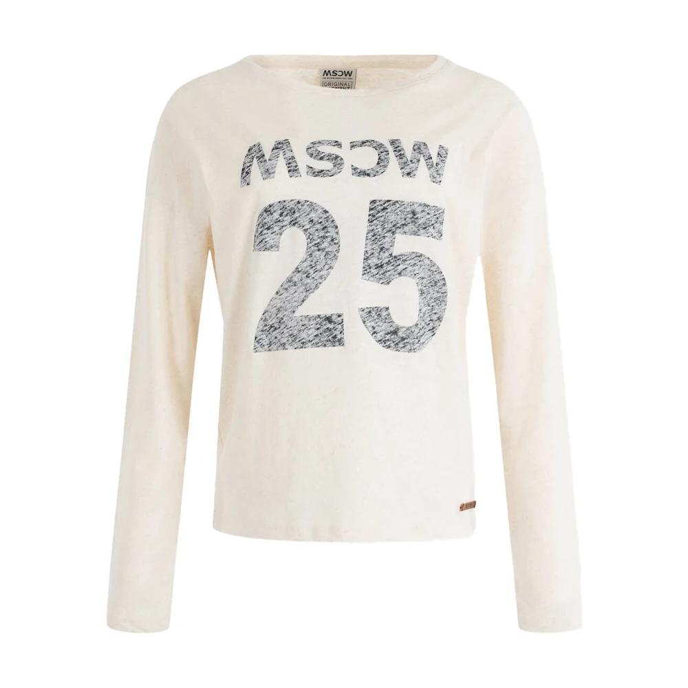 Moscow Lange Mouw Top Doli Beige Dames