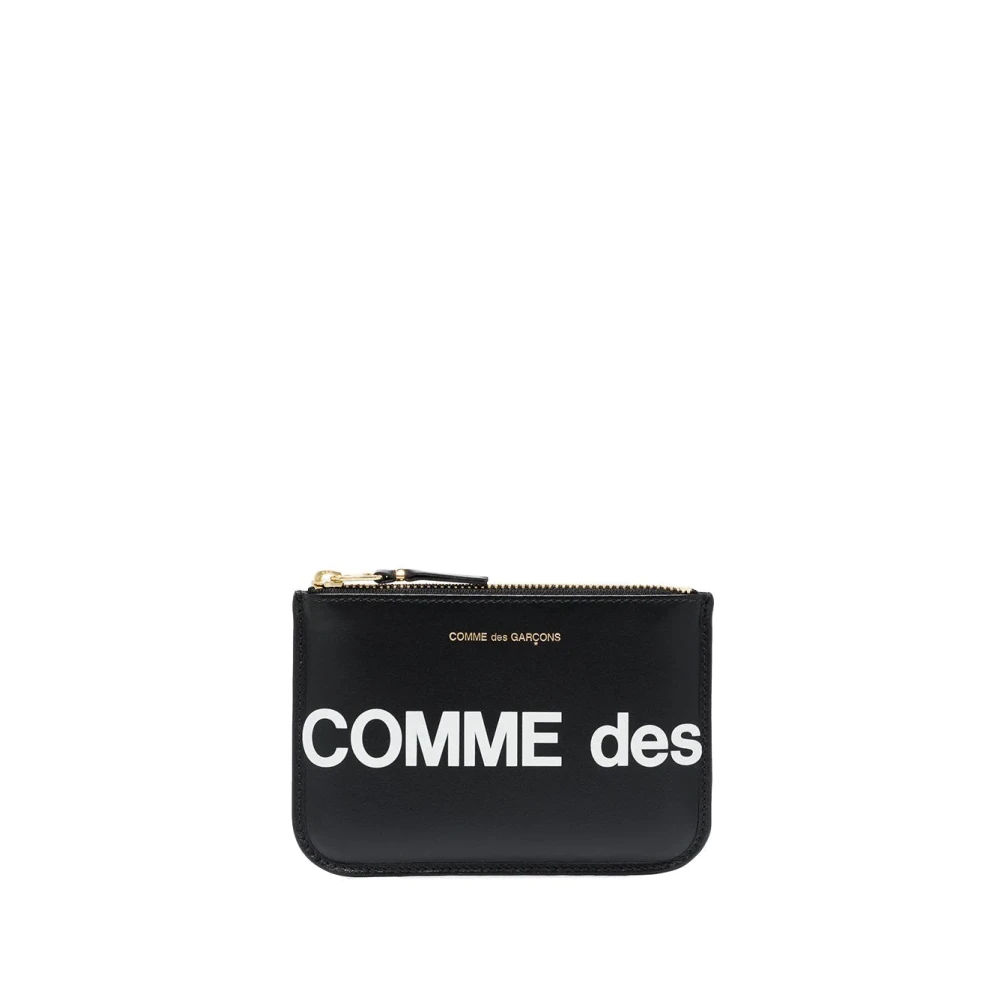 Comme des Garçons Logo-Print Pouch Black Heren