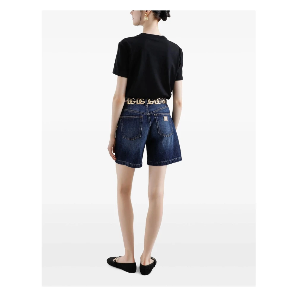 Dolce & Gabbana Nero T-Shirt Beige Dames