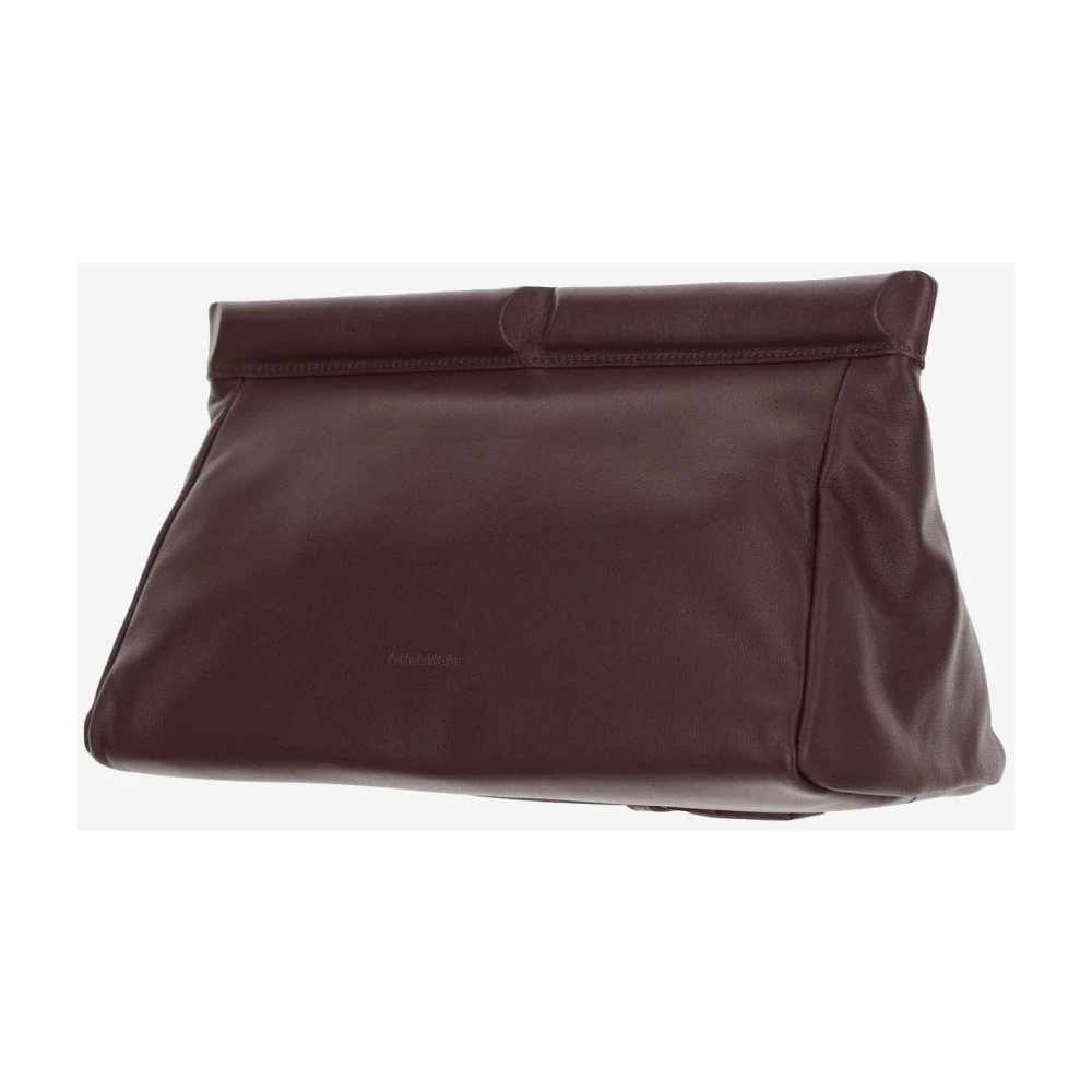 Armarium Zachte Leren Handtas Bordeaux Red Dames