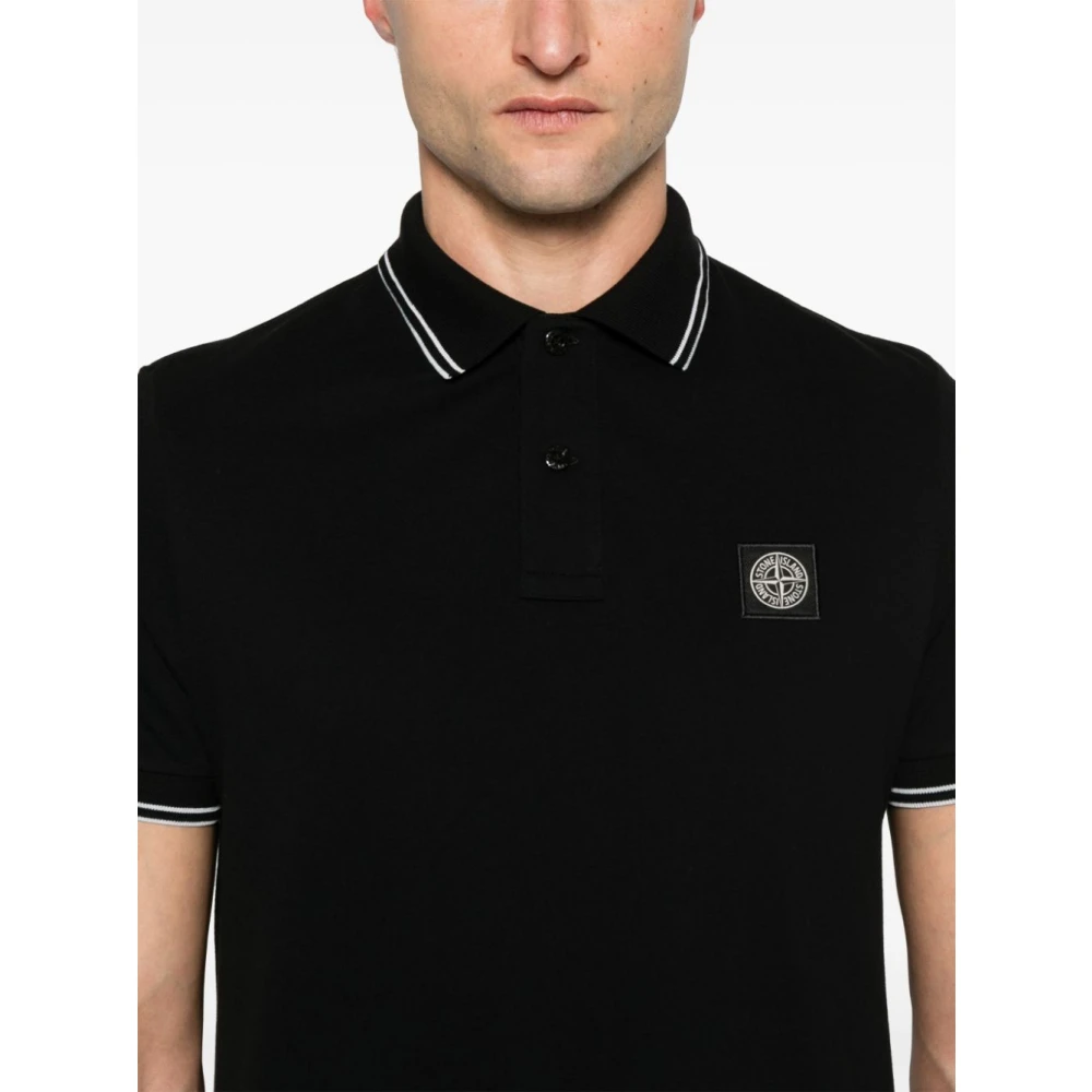Stone Island Heren T-Shirts & Polos in Nero Black Heren