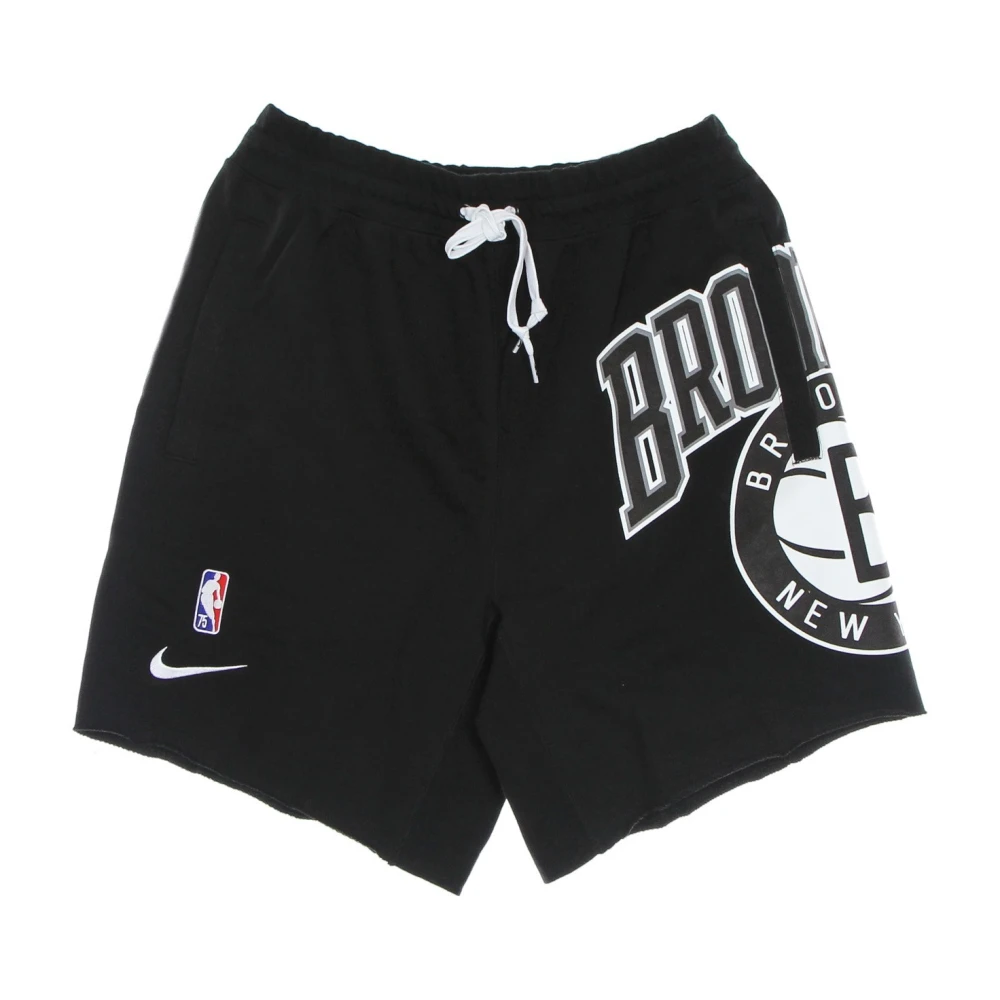 Nike NBA Courtside Fleece Shorts Black, Herr
