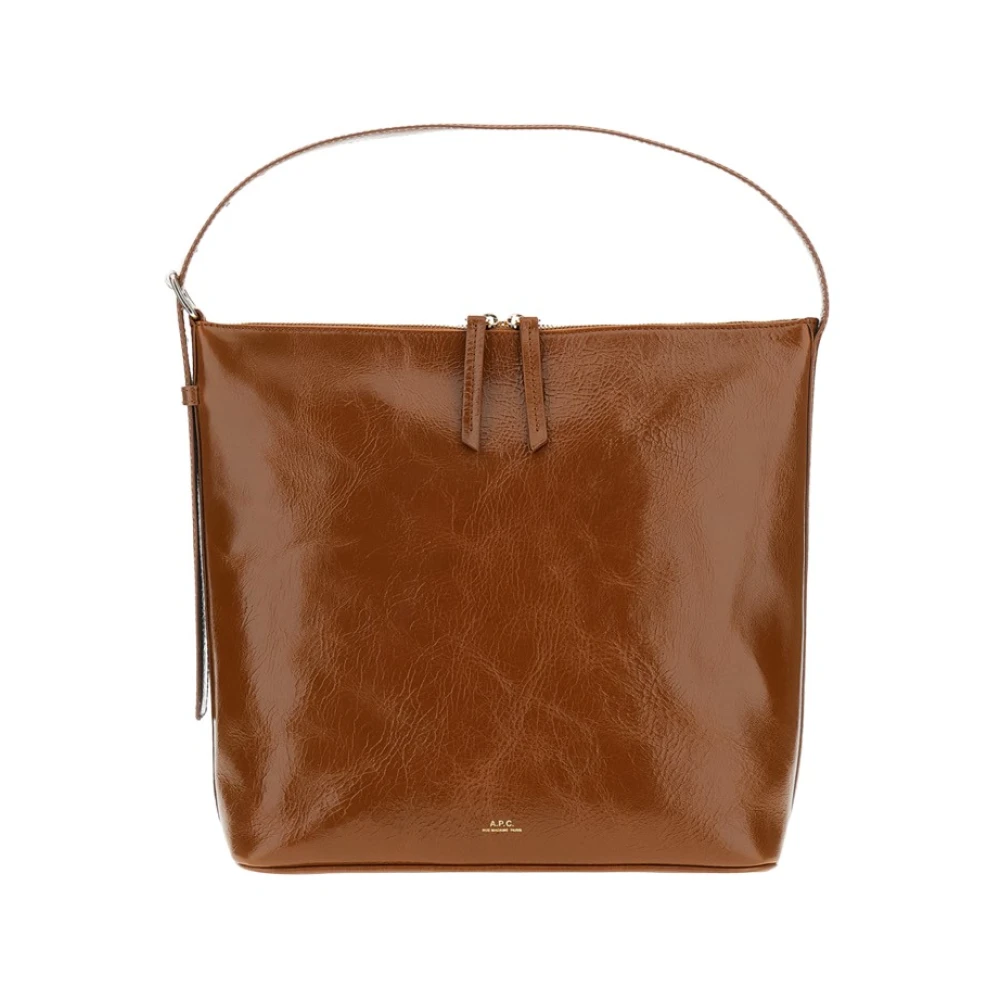 A.p.c. Women's Brown Shoulder Bags, One Size, Vera Bag