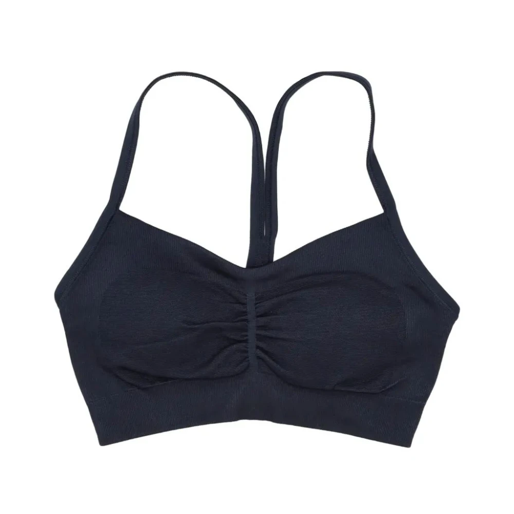 Adidas By Stella Mccartney Women's Black Asmc Tst Bra - Sports Bras - Xs - Sport