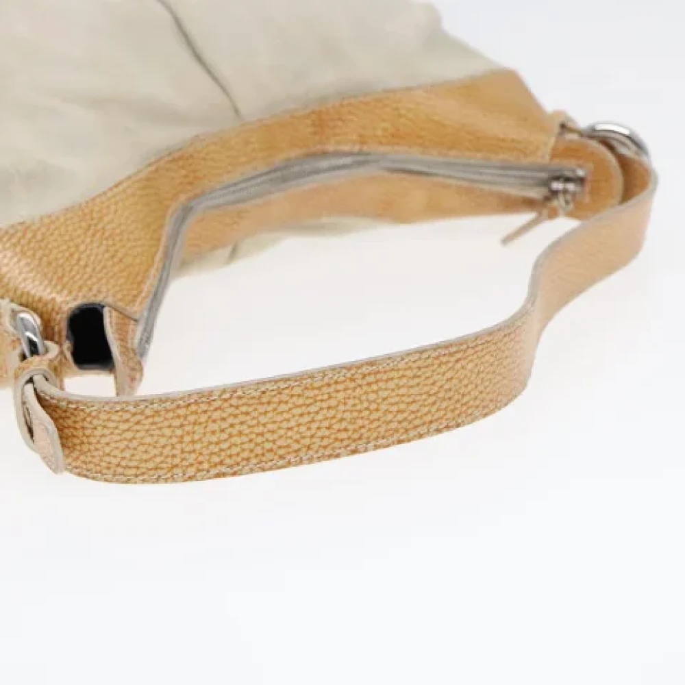 Celine Vintage Pre-owned Canvas celine-bags Gray Dames