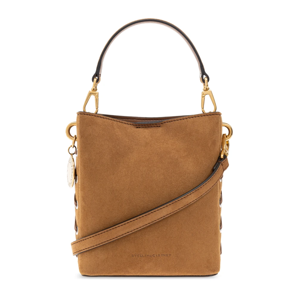 Stella Mccartney Emmer schoudertas Brown Dames