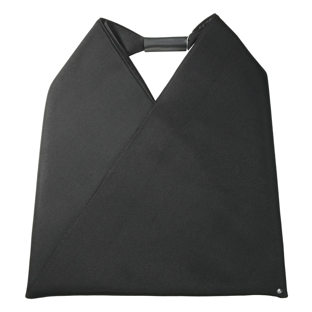 Mm6 Maison Margiela Large Handbag With Internal Pocket - Female - Handbags - Black - One Size - Bags
