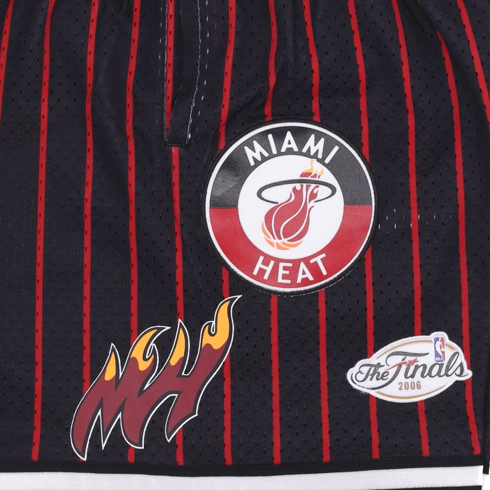Mitchell & Ness Miami Heat NBA Thuisstad Mesh Shorts Multicolor Heren