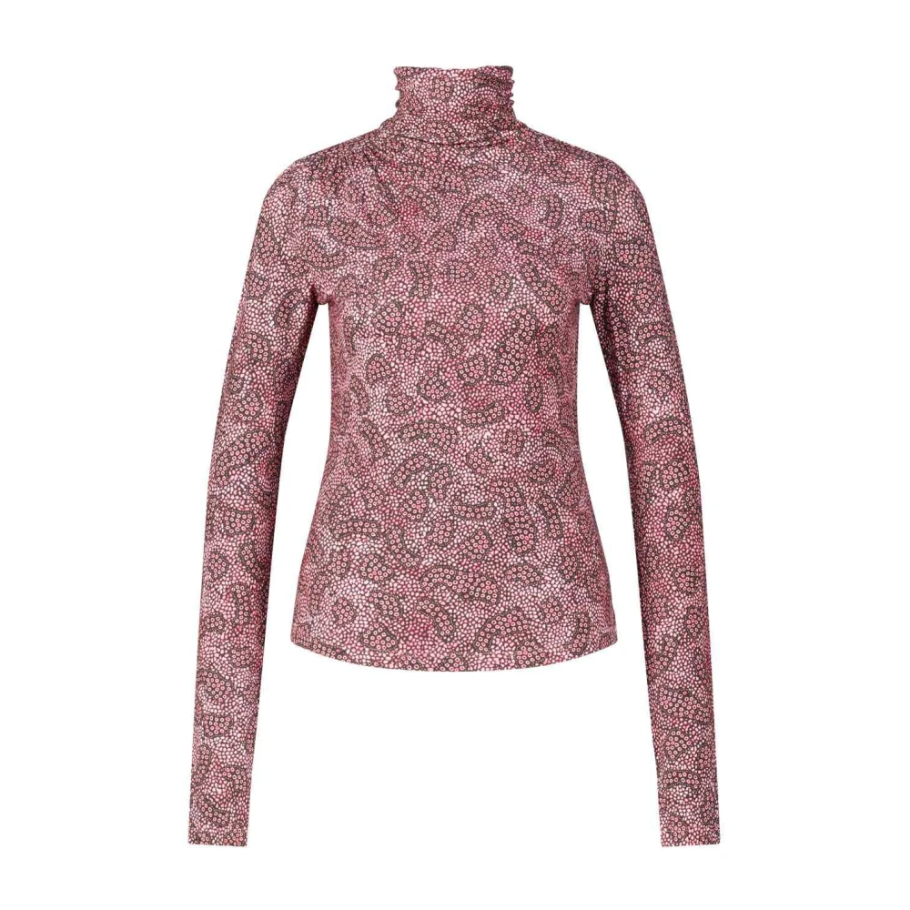 Isabel marant Gestreept shirt met lange mouwen Lou Pink Dames