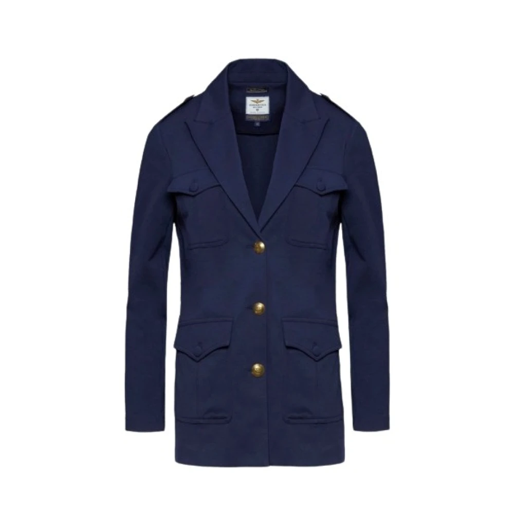 Aeronautica Militare Donna Blu Giacche, 2XS, New,