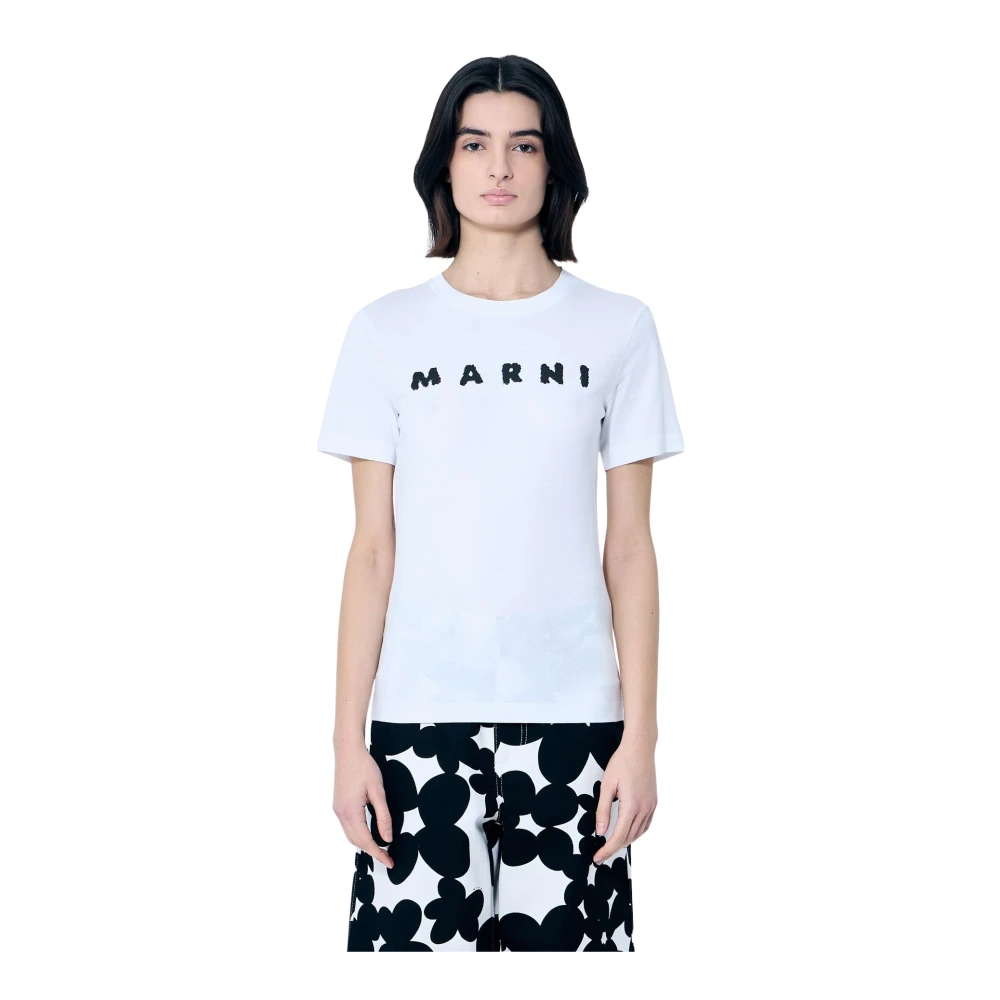 Marni - Tops > T-Shirts - White - Marni - Modalova