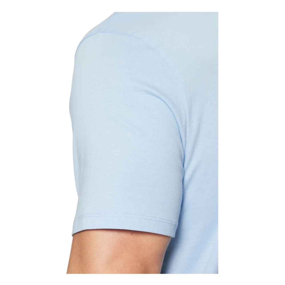 Guess Biologisch katoenen T-shirt Blue Heren
