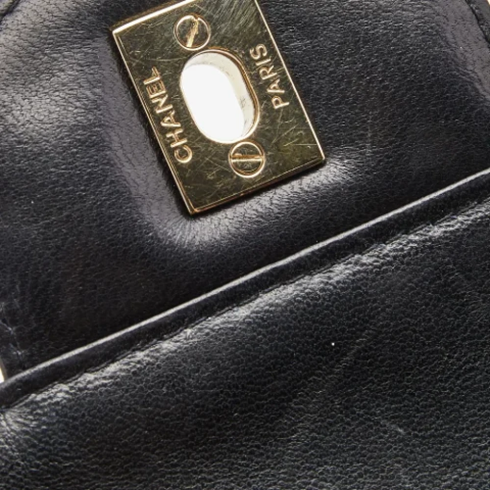 Chanel Vintage Pre-owned Leather chanel-bags Black Dames