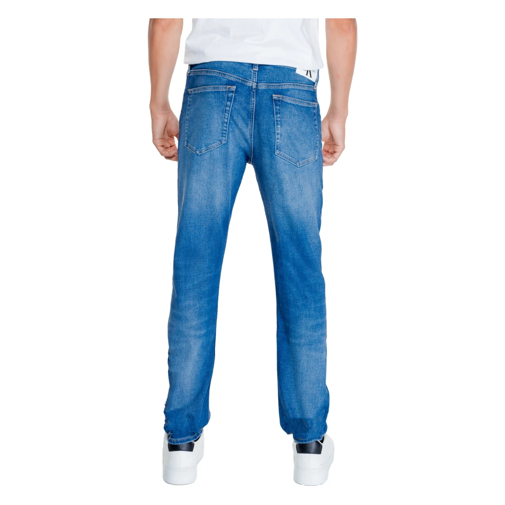 Calvin Klein Jeans Eco-Vriendelijke Jeanscollectie voor Mannen Blue Heren