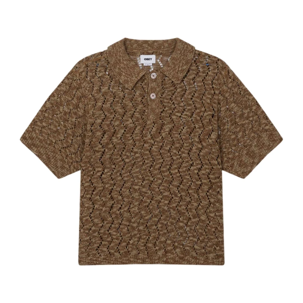Knitwear > Round-neck Knitwear - - Obey - Modalova