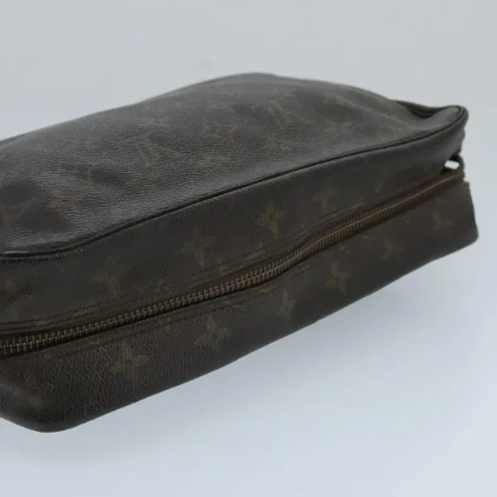 Louis Vuitton Vintage Pre-owned Canvas clutches Brown Dames