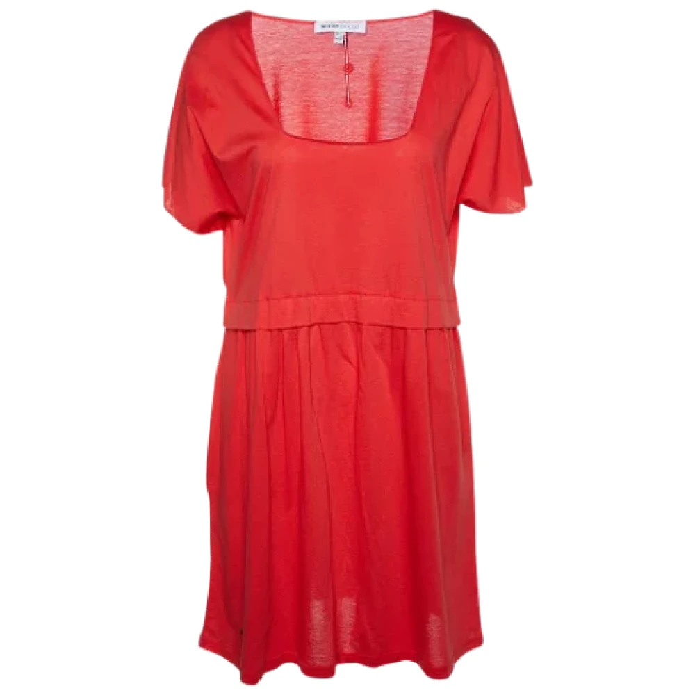 Chloé Pre-owned Fabric dresses Red Dames
