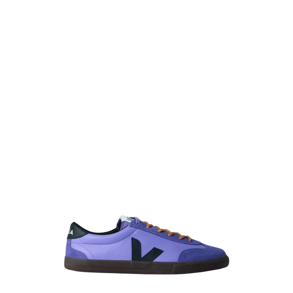 Veja Men's Purple Sneakers, 3 Uk, Volley Trainers