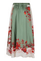 jupe-en-soie-verte-style-elegant