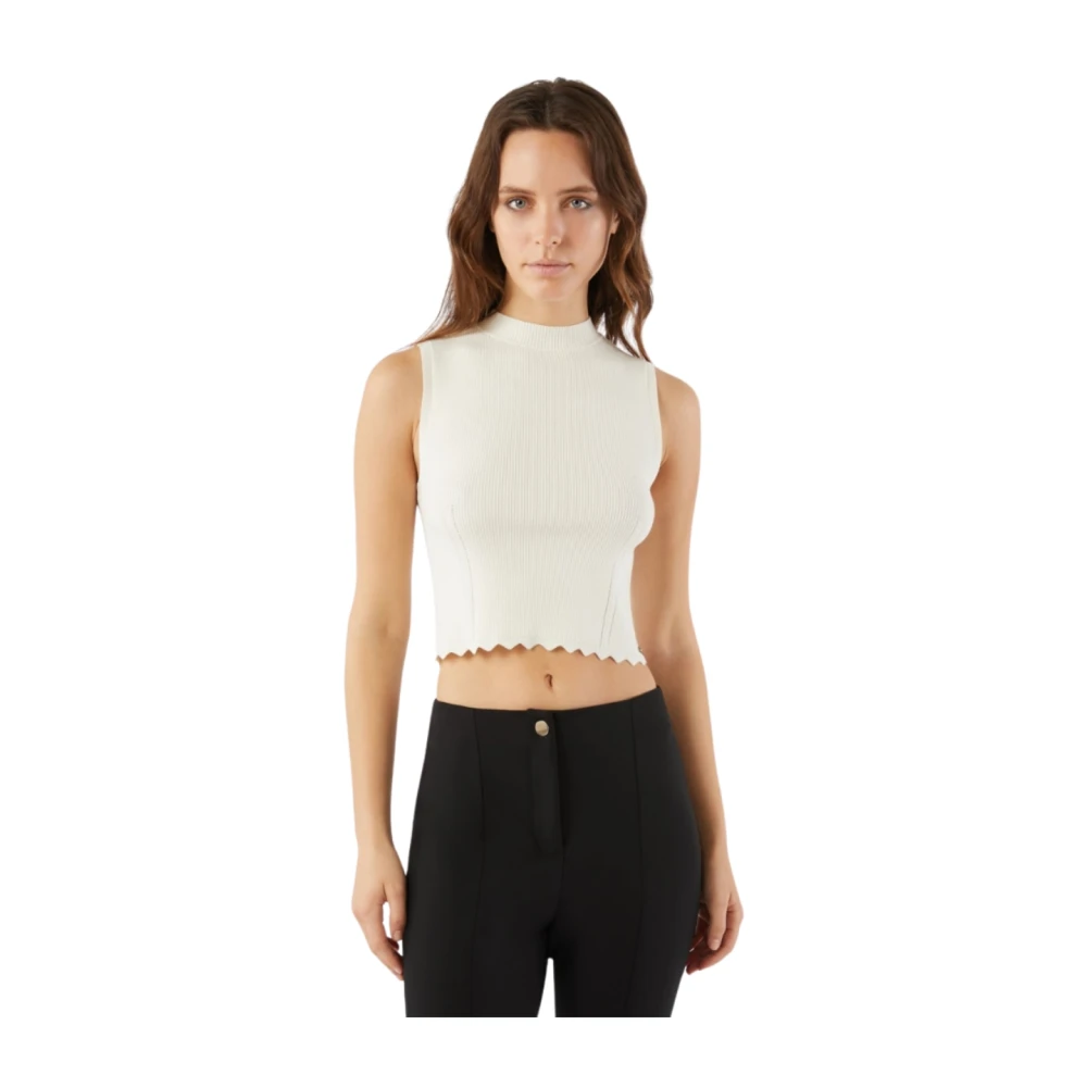 Pennyblack Decotto Stijlvolle Top White Dames