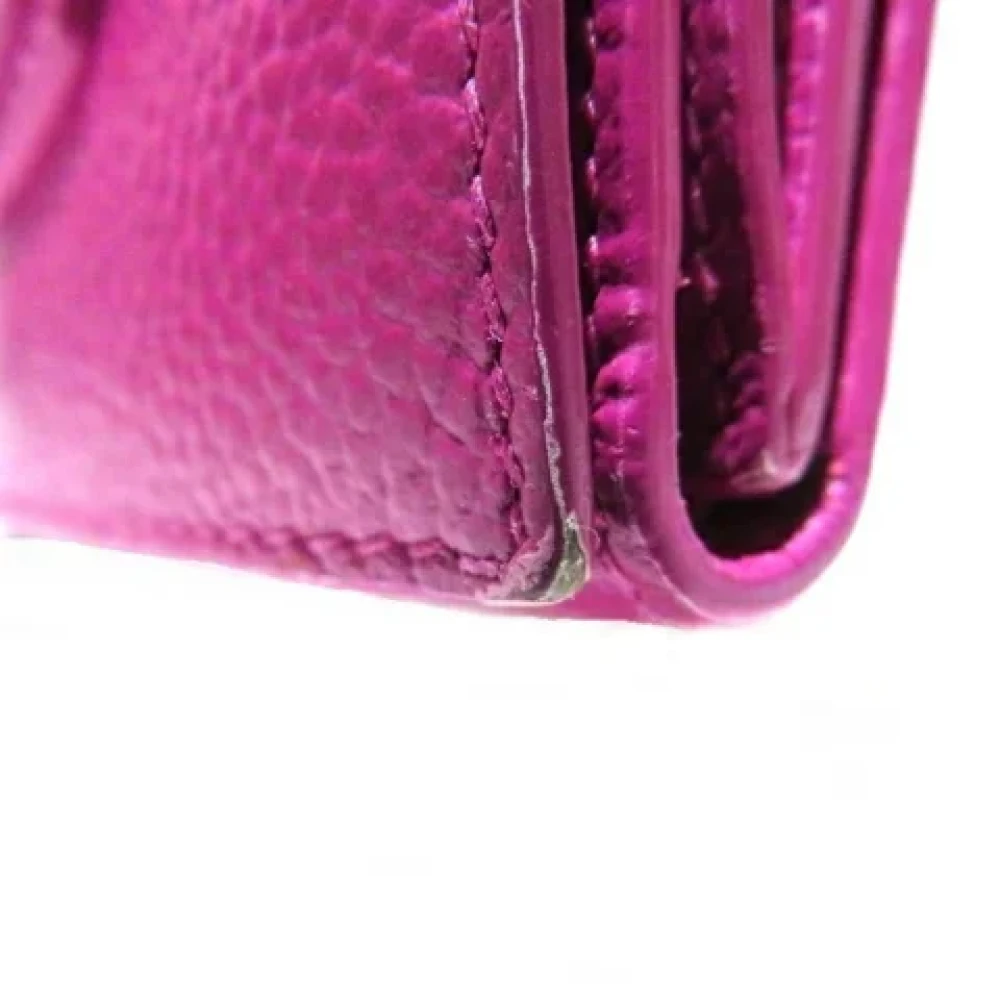 Balenciaga Vintage Pre-owned Leather wallets Pink Dames