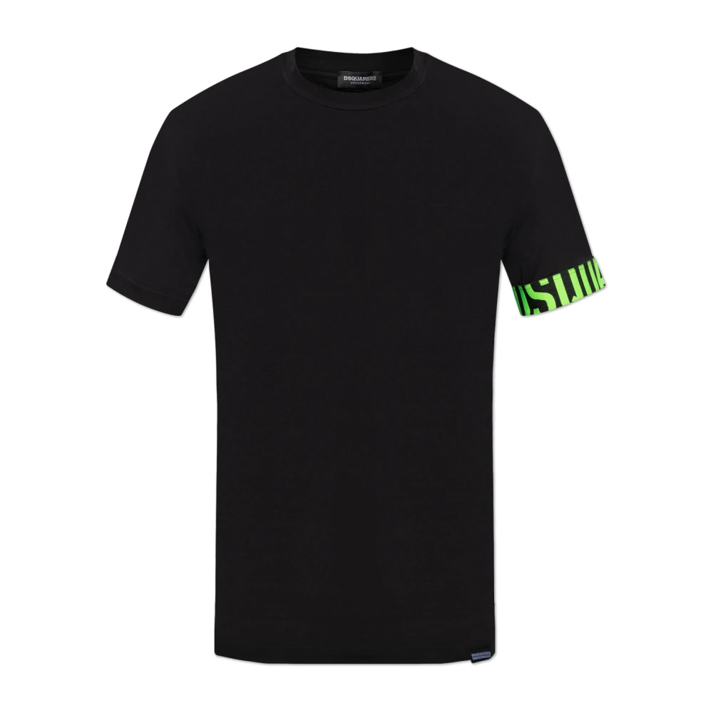 Dsquared2 T-shirt uit de ondergoedcollectie Black Heren