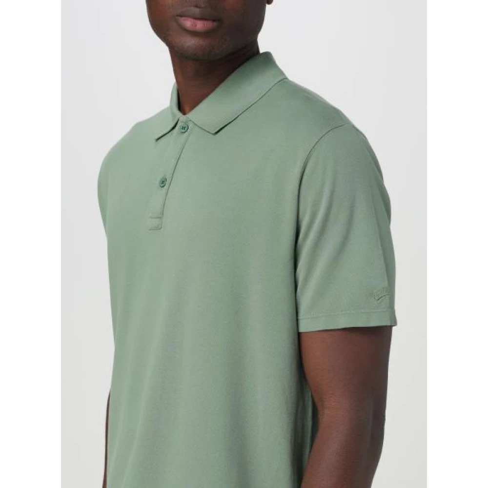 PAUL & SHARK Polo Shirts Green Heren