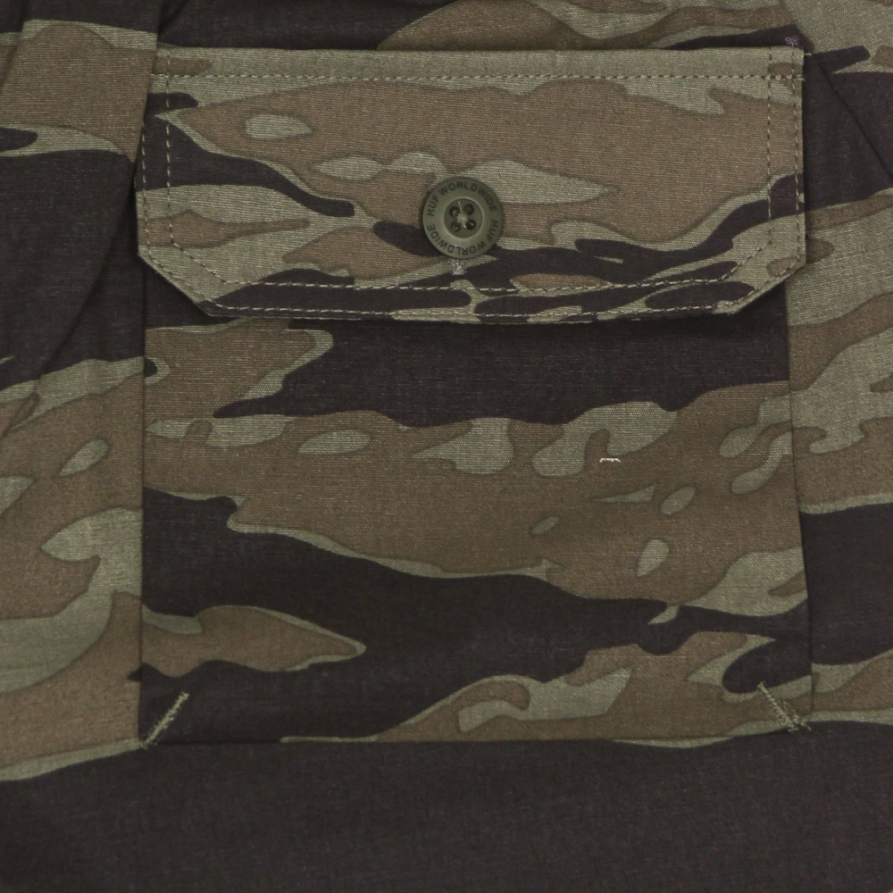 HUF Camo Heren Casual Shorts Green Heren
