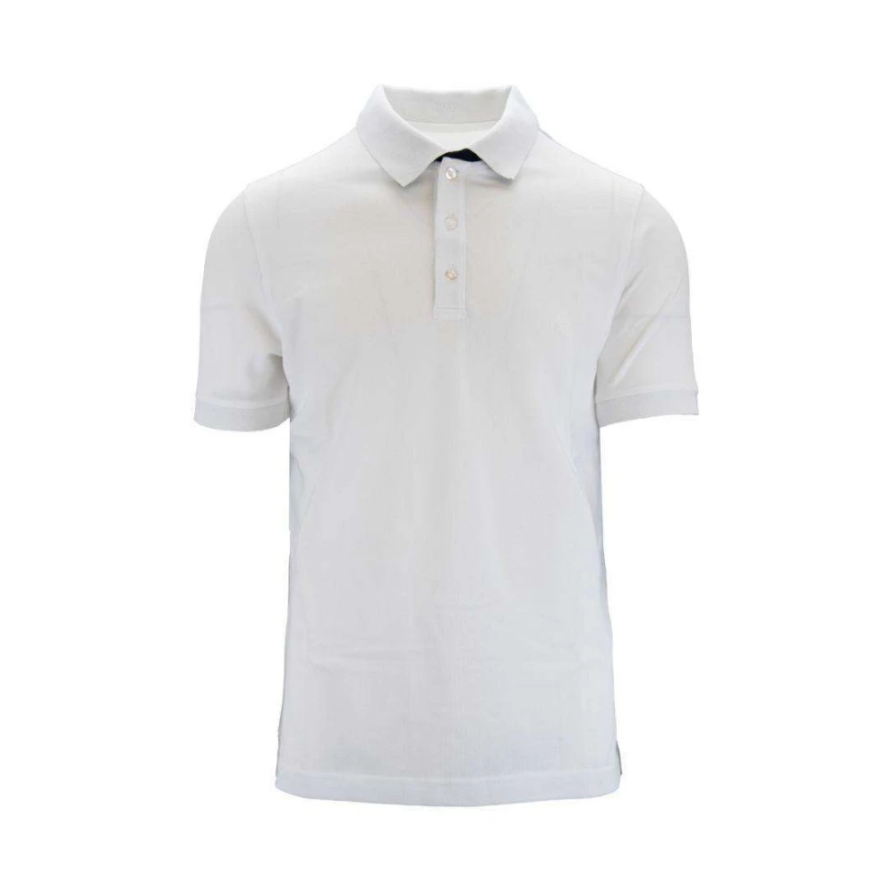 Fay Klassieke Polo Shirt voor Mannen White Heren