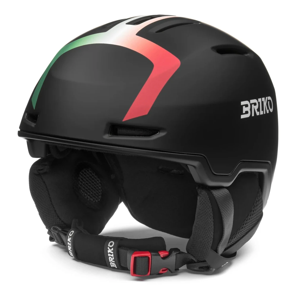 Briko Mat Zwart Wit Fun Groen Monza Rood Helm Black Unisex