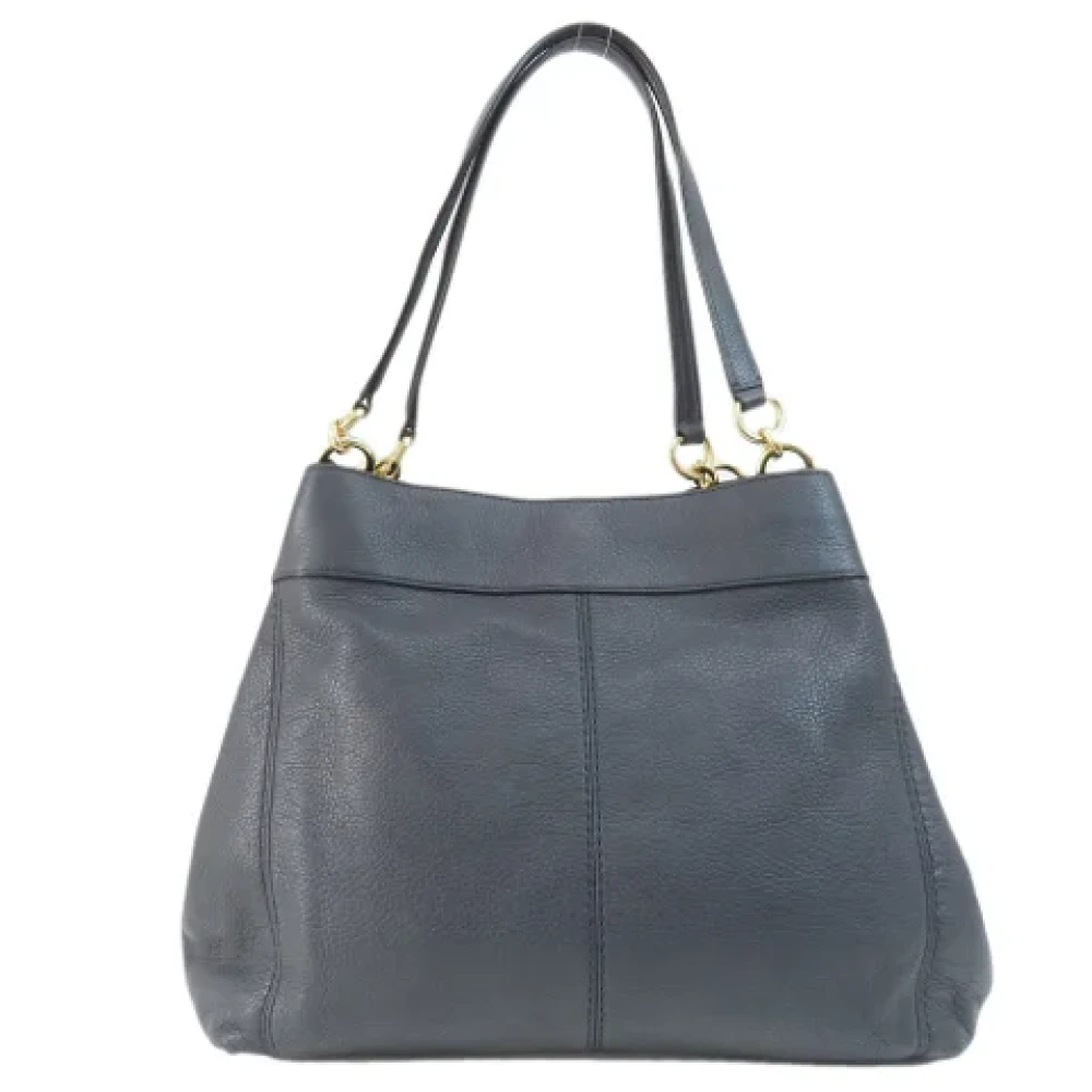 Coach Pre-owned Leather totes Blue Dames