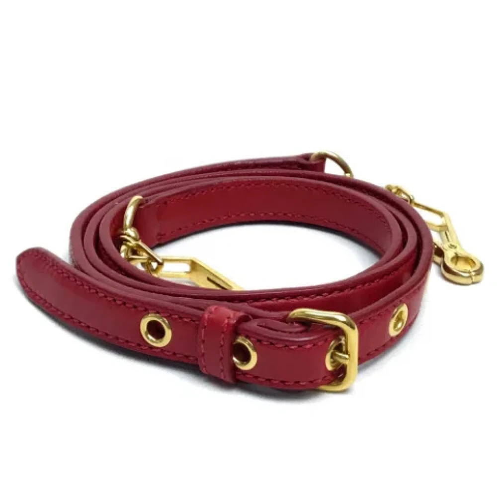 Miu Pre-owned Leather handbags Pink Dames