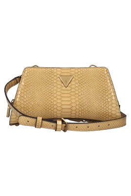 Georgina Python-Print Crossbody