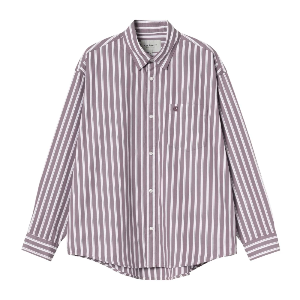 Carhartt Wip Men's Pink L/S Malden Shirt