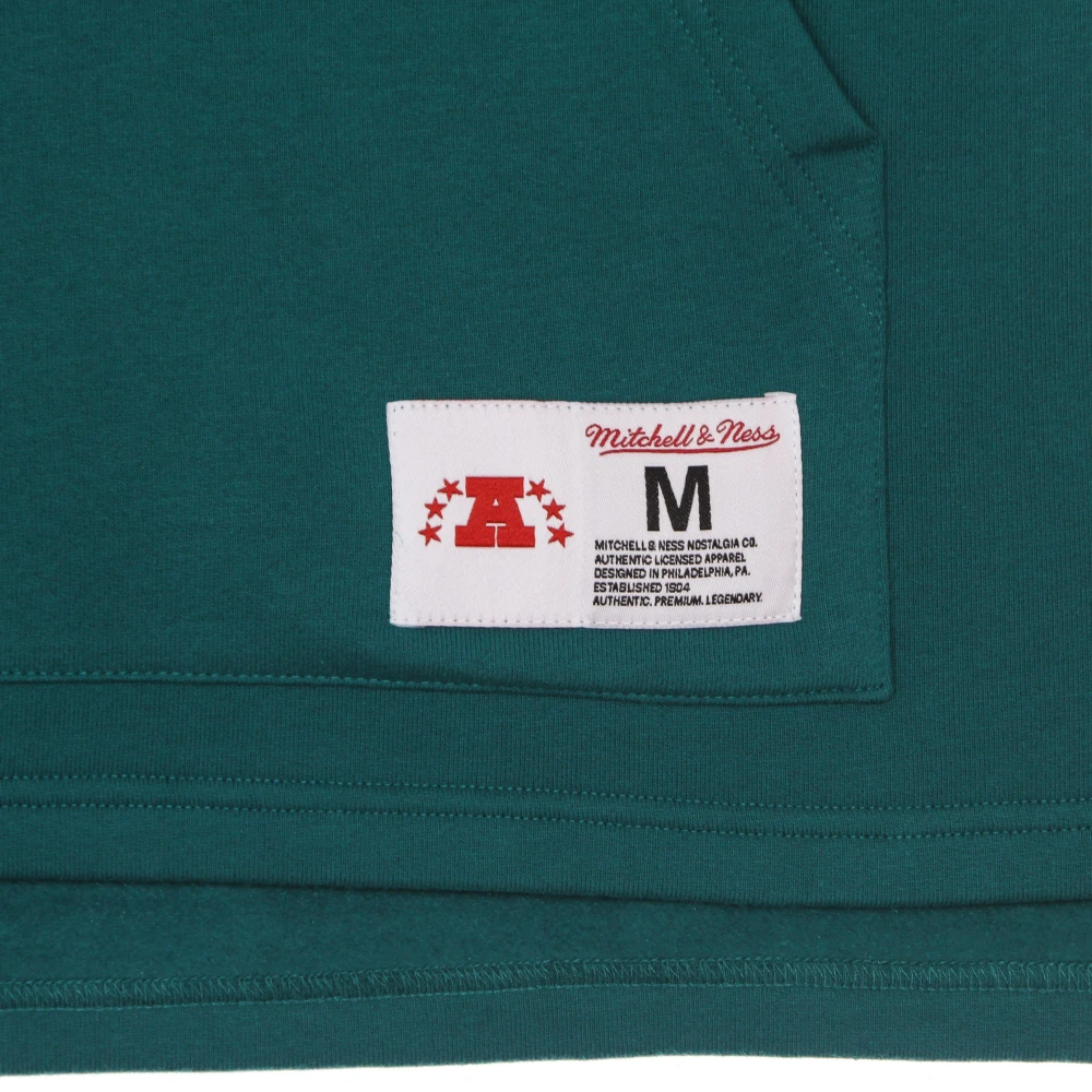 Mitchell & Ness Miami Dolphins NFL Hoodie Blauw Blue Heren