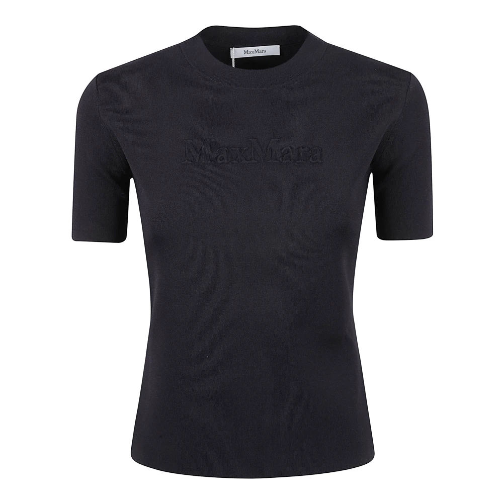 Max Mara - Tops > T-Shirts - Blue - Max Mara - Modalova