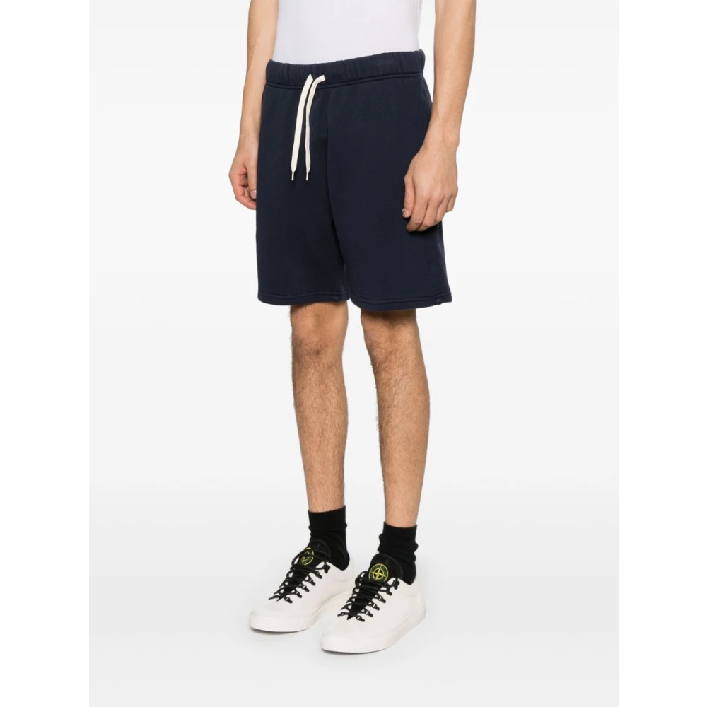 Autry Geborduurde Logo Short Blue Heren
